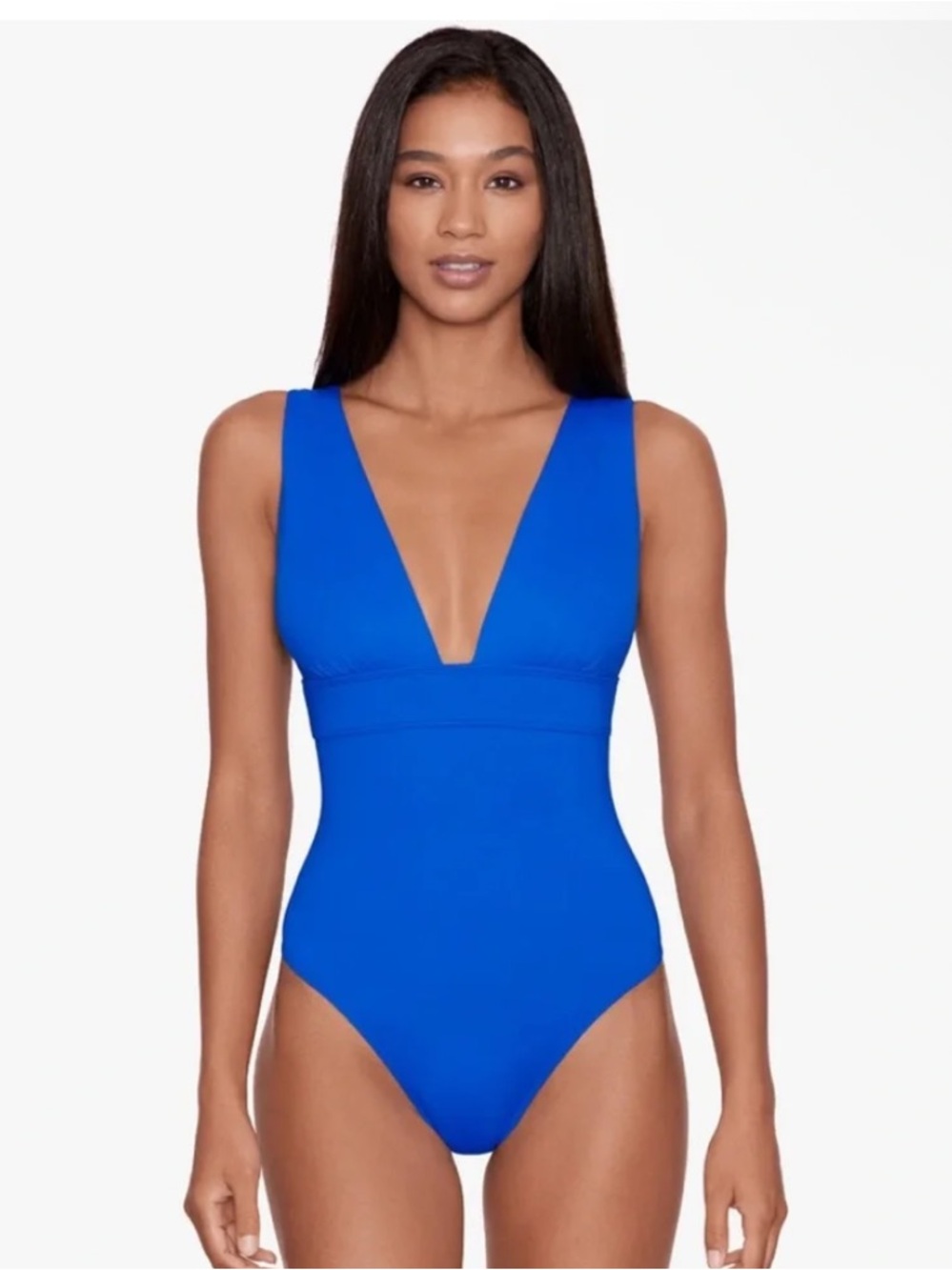 Ralph Lauren Blue One Piece Swimsuit
